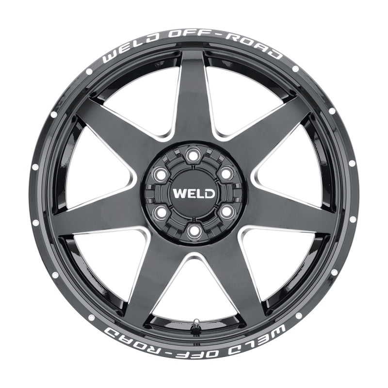 Weld Off-Road W109 20X10 Retaliate 6X135 6X139.7 ET13 BS6.00 Gloss Black MIL 106.1 - DTX Performance