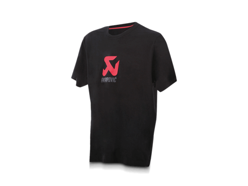 Akrapovic Mens Logo Black T-Shirt - 3XL - DTX Performance