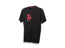 Load image into Gallery viewer, Akrapovic Mens Logo Black T-Shirt - 3XL - DTX Performance