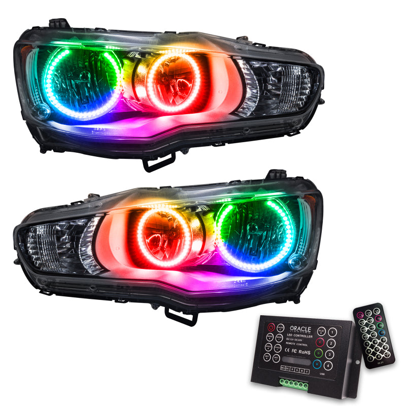 Oracle 08-17 Mitsubishi Lancer SMD HL - ColorSHIFT w/ 2.0 Controller - DTX Performance