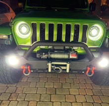 Load image into Gallery viewer, Oracle Jeep JL/Gladiator JT Oculus Switchback Bi-LED Projector Headlights - Amber/White Switchback - DTX Performance