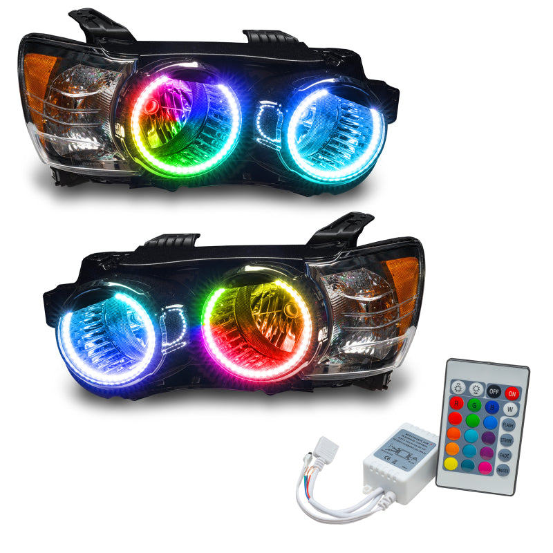 Oracle 12-15 Chevy Sonic Pre-Assembled SMD Headlights - ColorSHIFT w/ Simple Controller - DTX Performance