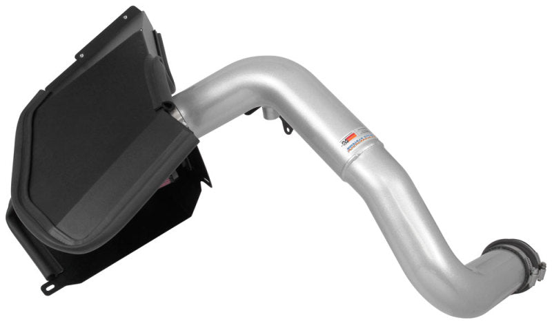 K&N 14-16 Kia Forte Coup L4-1.6L F/I Silver Typhoon Short Ram Intake - DTX Performance