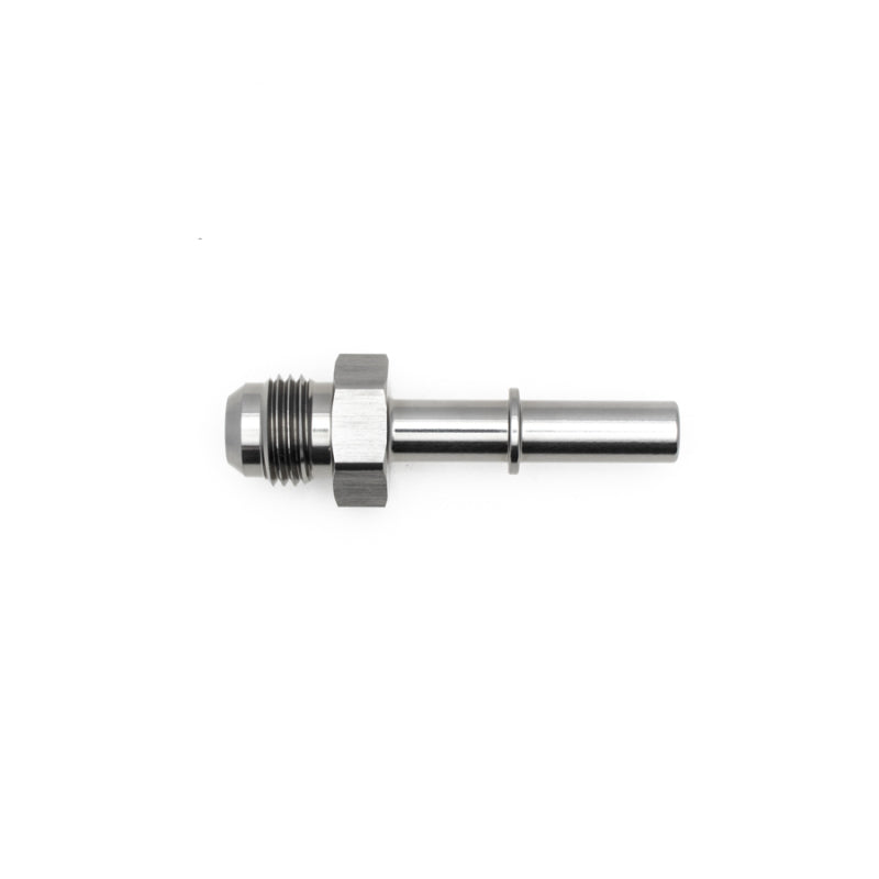 DeatschWerks 6AN Male Flare to 5/16IN Male EFI Quick Connect Adapter - DTX Performance