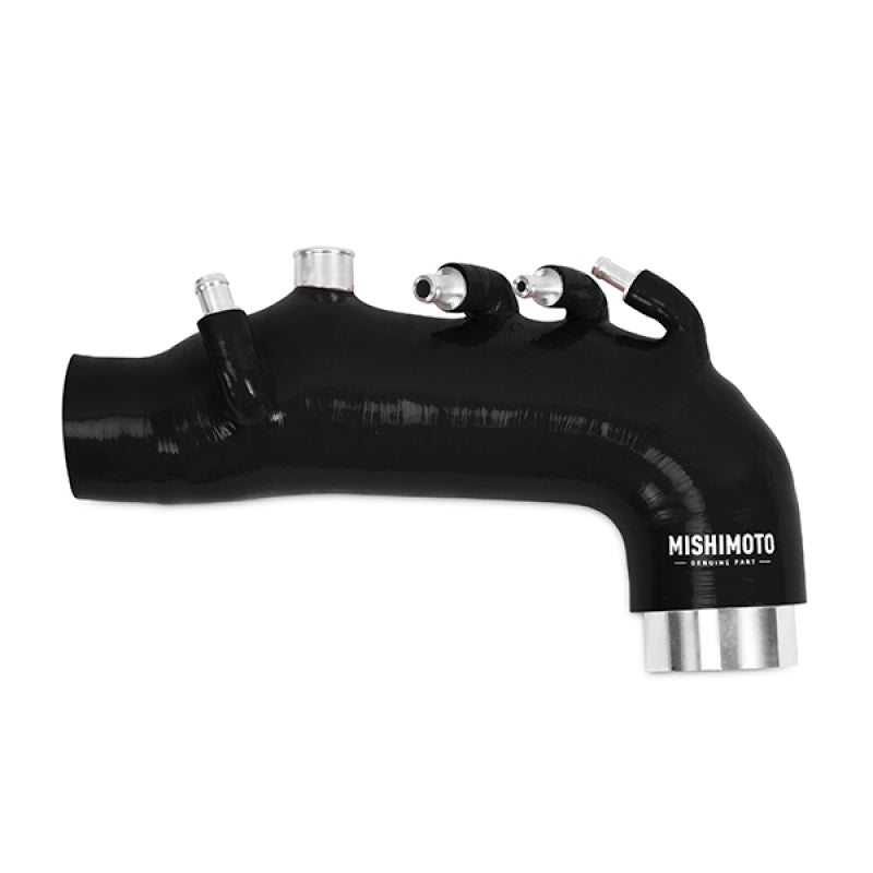 Mishimoto 08 Subaru WRX Black Silicone Induction Hose - DTX Performance