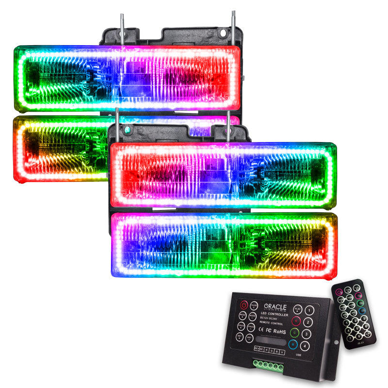 Oracle 95-00 Chevrolet Tahoe SMD HL - ColorSHIFT w/ 2.0 Controller - DTX Performance