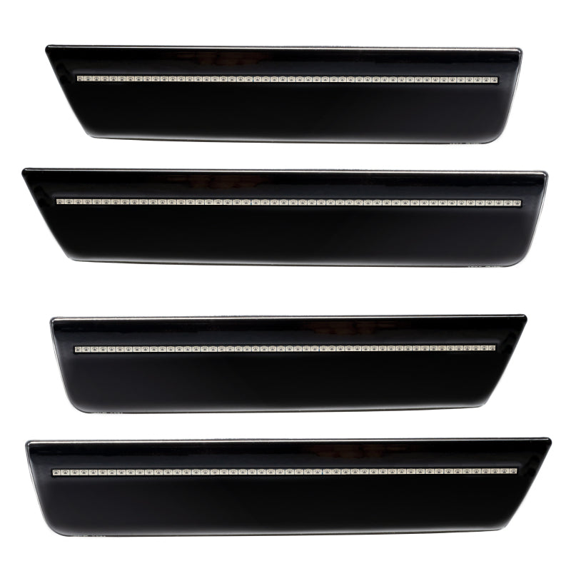 Oracle 08-14 Dodge Challenger Concept Sidemarker Set - Clear - Pitch Black (PX8) - DTX Performance