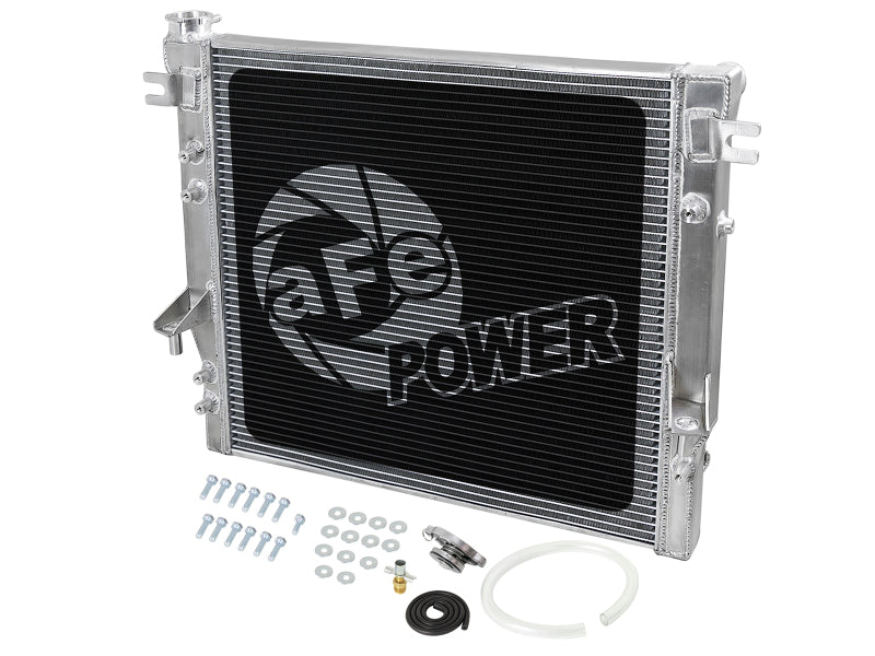 aFe BladeRunner Street Series Tube & Fin Aluminum Radiator 07-18 Jeep Wrangler (JK) V6-3.6L/3.8L - DTX Performance