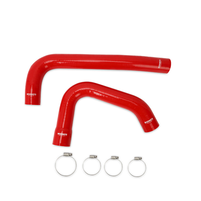 Mishimoto 2015+ Dodge Ram 6.7L Cummins Silicone Radiator Hose Kit Red - DTX Performance