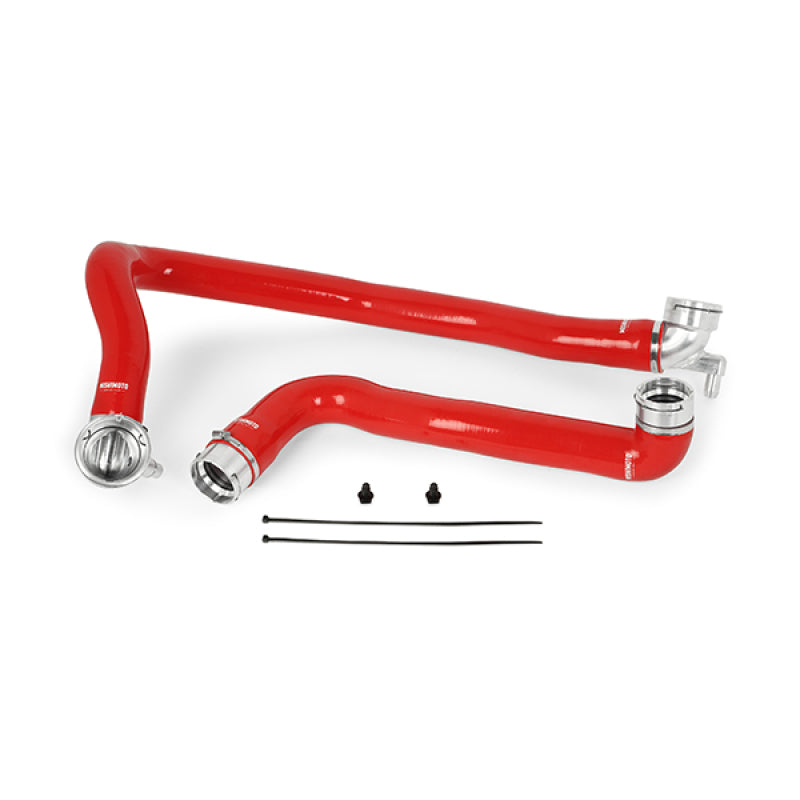 Mishimoto 11-16 Ford 6.7L Powerstroke Red Silicone Hose Kit - DTX Performance