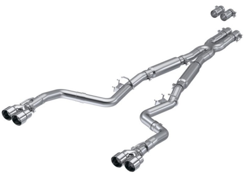 MBRP 17-Up Dodge Challenger 5.7L/6.2L/6.4L Aluminized Catback Exhaust - DTX Performance