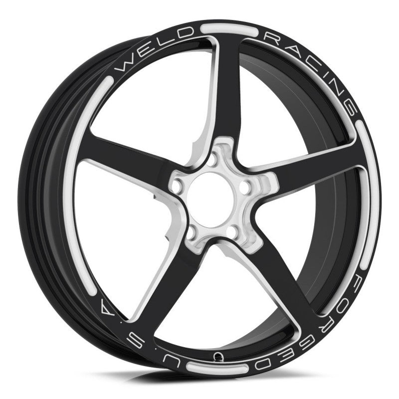 Weld Alumastar 1-Piece 18x6 / 5x115 BP / 2.7in. BS Black Wheel - Non-Beadlock - DTX Performance