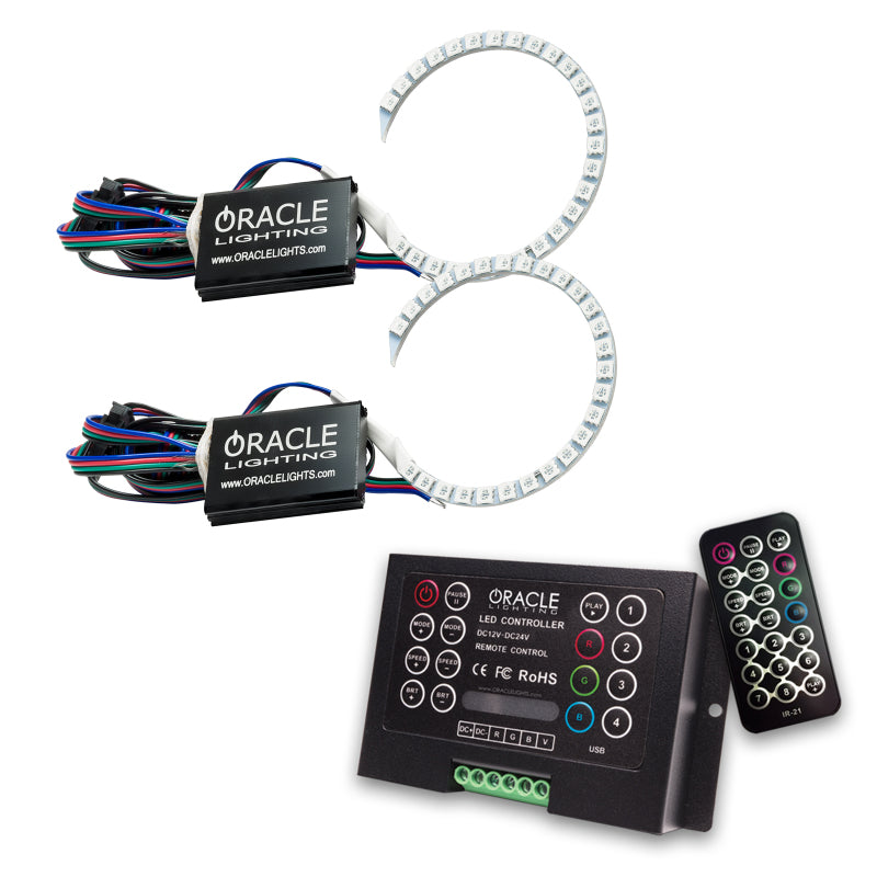 Oracle Audi A5 07-13 Halo Kit - ColorSHIFT w/ 2.0 Controller - DTX Performance