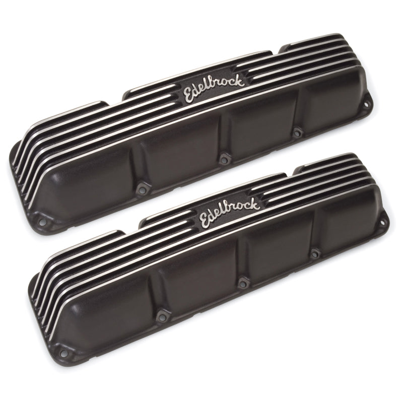 Edelbrock Valve Cover Classic Series AMC/Jeep 1967-91 290-401 CI V8 Black - DTX Performance