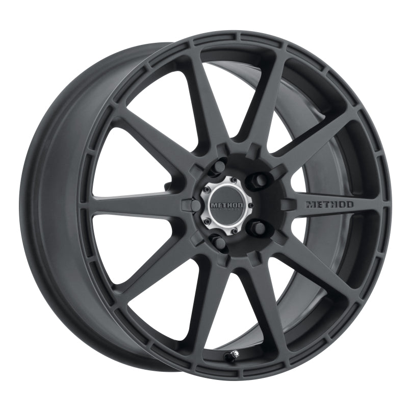 Method MR501 RALLY 17x8 +42mm Offset 5x100 67.1mm CB Matte Black Wheel - DTX Performance