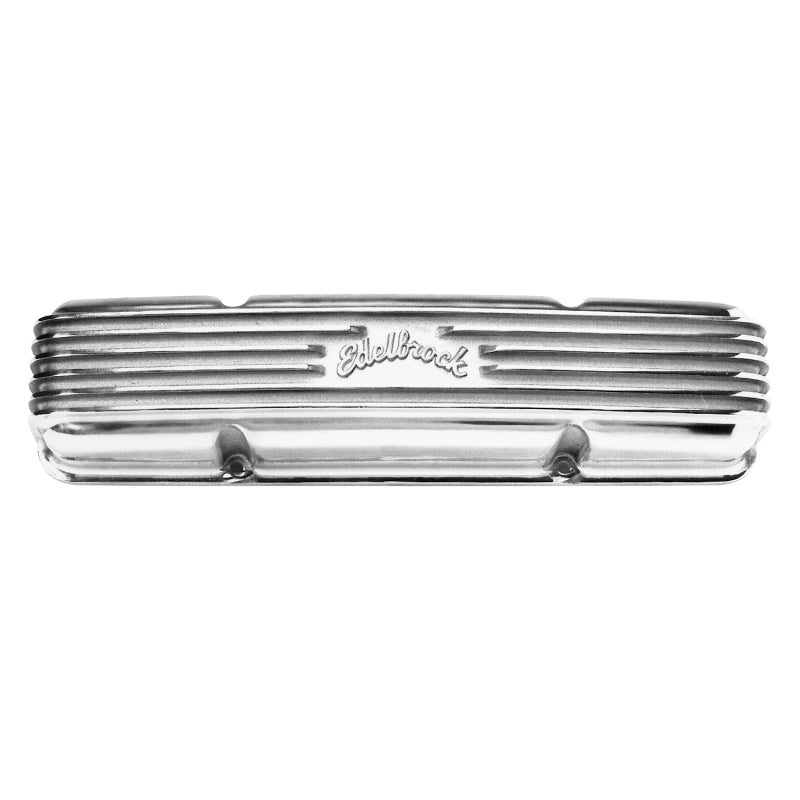 Edelbrock Valve Cover Classic Series Chevrolet 1959-1986 262-400 CI V8 Polshed - DTX Performance