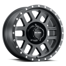 Load image into Gallery viewer, Method MR306 Mesh 17x8.5 0mm Offset 5x4.5 83mm CB Matte Black Wheel - DTX Performance