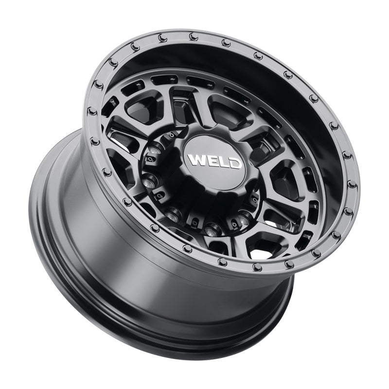 Weld Off-Road W119 17X9 Crux 5X114.3 5X127 ET-35 BS3.625 Satin Black 78.1 - DTX Performance