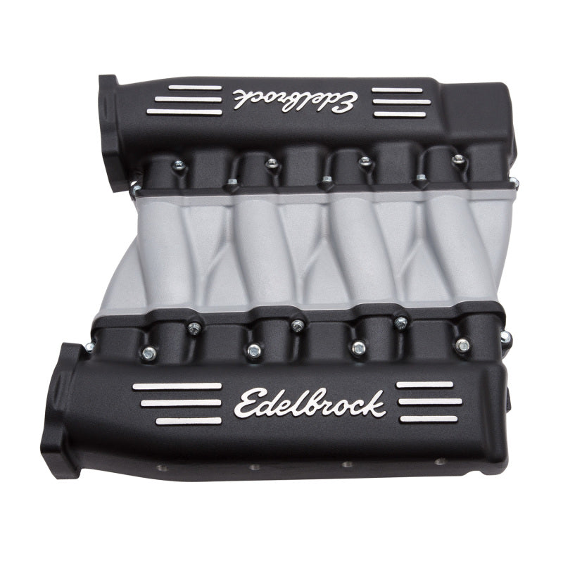 Edelbrock Manifold Chevy Ls LS3 Cross Ram w/ Black Plenums - DTX Performance