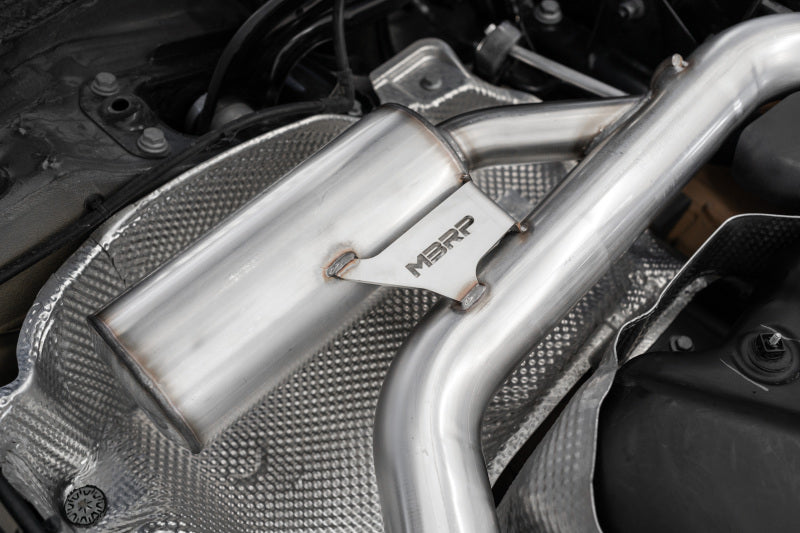 MBRP 2022 VW Golf GTI MK8 T304 SS 3in Cat-Back Exhaust 2.5in Dual Split Rear w/ Carbon Fiber Tips - DTX Performance