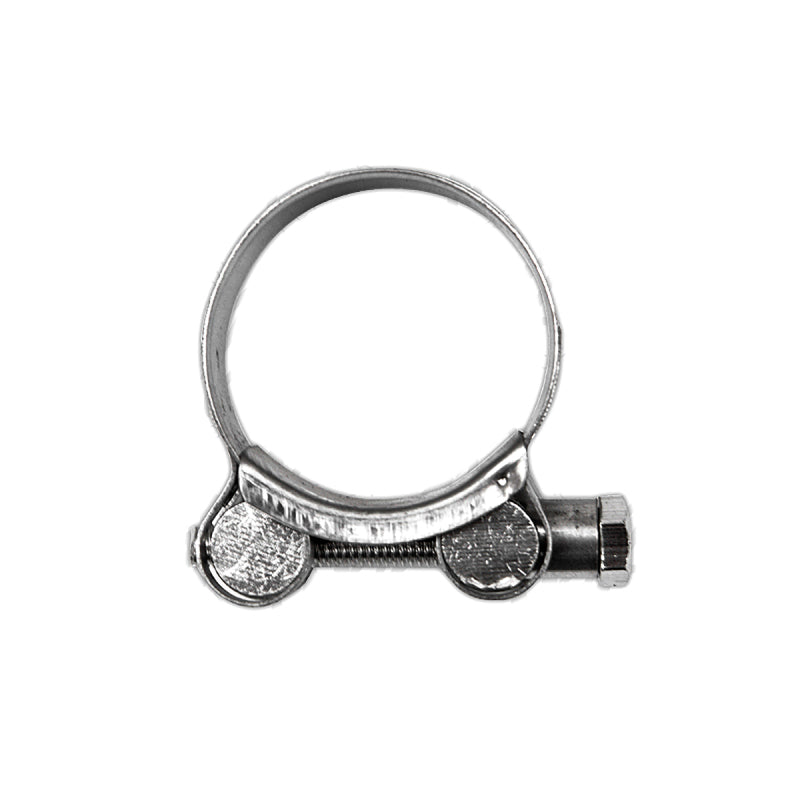 MBRP Universal 1.5in Barrel Band Clamp - Stainless (NO DROPSHIP) - DTX Performance