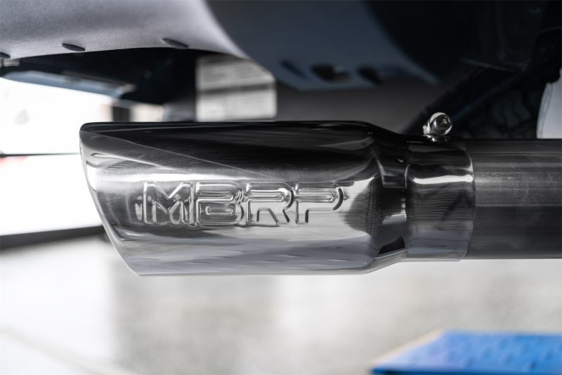 MBRP 2017+ Ford F-250/F-350 6.2L/7.3L Super/Crew Cab Single Side 4in T304 Catback Exhaust - DTX Performance