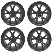 Load image into Gallery viewer, Ford Racing 15-20 Mustang19x10.5in &amp; 19x11in Wheel Kit w/TPMS - Matte Black - DTX Performance