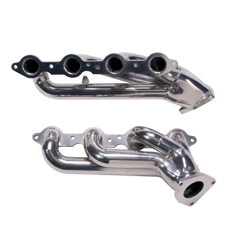 BBK 99-04 GM Truck SUV 6.0 Shorty Tuned Length Exhaust Headers - 1-3/4 Silver Ceramic - DTX Performance