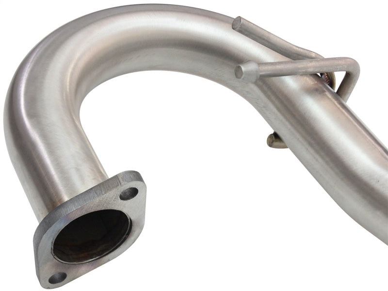 aFe 11-16 Scion TC L4-2.5L 304SS 2-1/4in to 2-1/2in Axle-Back Takeda Exhaust w/ Polished Tip - DTX Performance