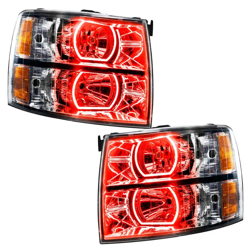 Oracle 07-13 Chevrolet Silverado SMD HL - Square - ColorSHIFT w/ BC1 Controller - DTX Performance