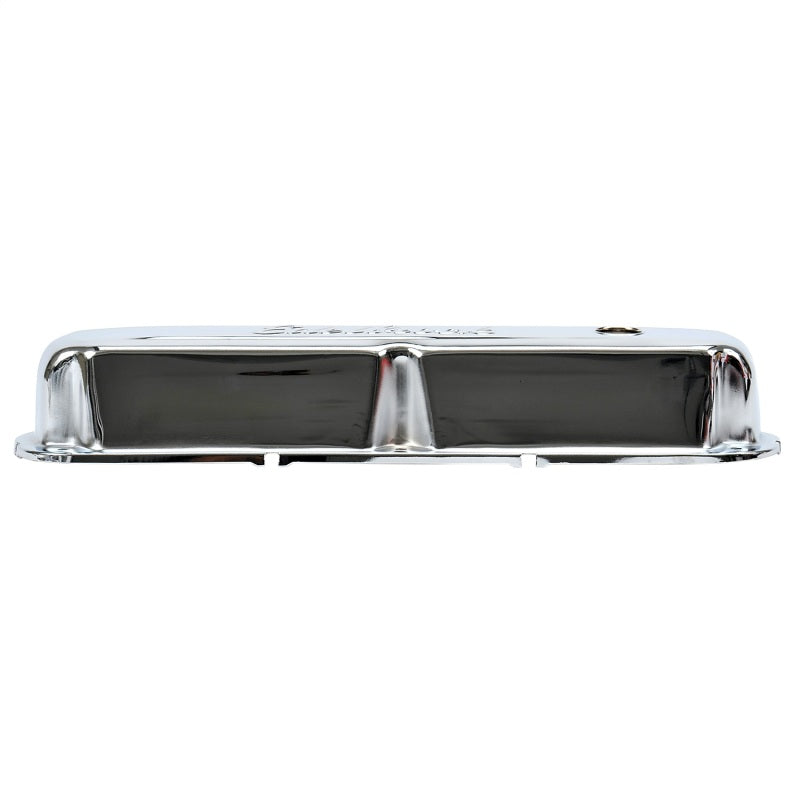 Edelbrock Valve Cover Signature Series Chrysler 1965-1991 318-340-360 CI V8 Chrome - DTX Performance