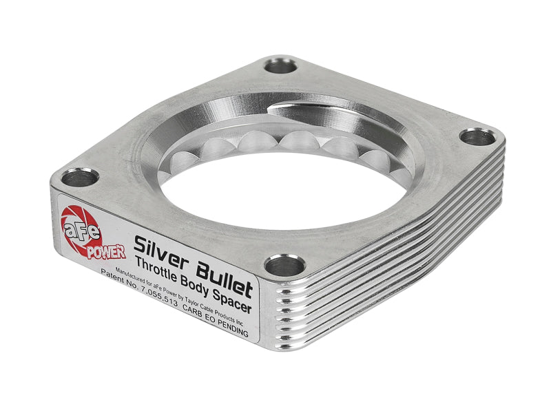 aFe Silver Bullet Throttle Body Spacer TBS 17-19 Nissan Patrol (Y61) I6-4.8L - DTX Performance