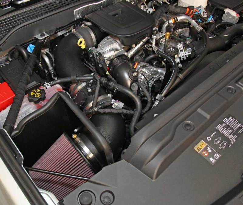 K&N 15 GMC Sierra 2500/3500HD 6.6L V8 Aircharger Performance Intake - DTX Performance