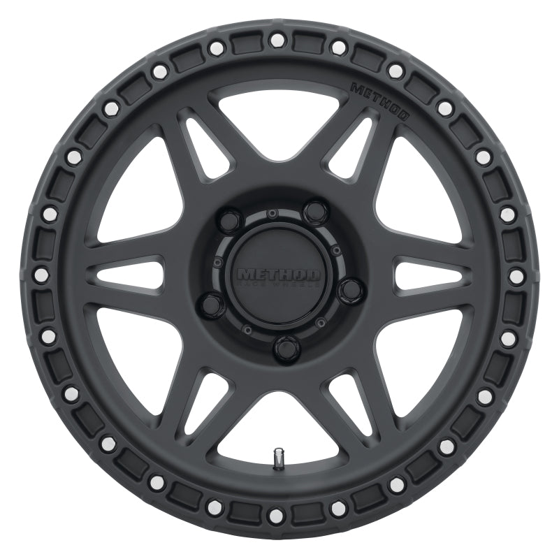 Method MR312 17x8.5 0mm Offset 5x5 71.5mm CB Matte Black Wheel - DTX Performance