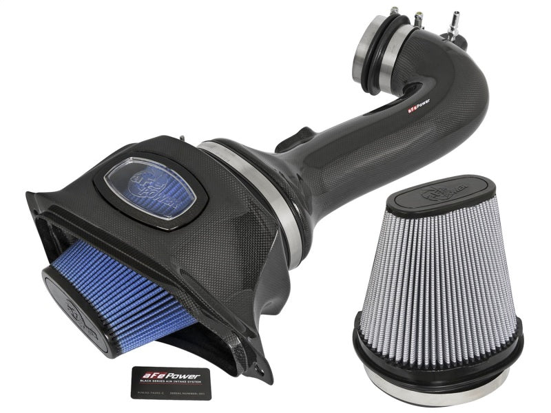 aFe Momentum Carbon Fiber Cold Air Intake System PDS/P5R 15-16 Chevrolet Corvette Z06 V8-6.2L - DTX Performance