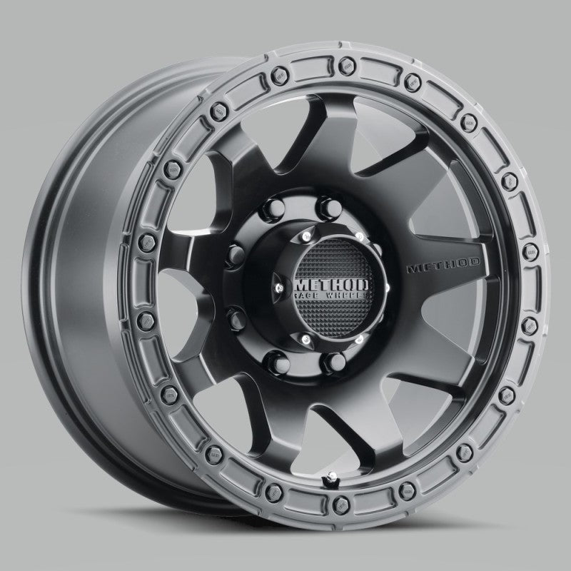 Method MR317 20x9 +18mm Offset 8x6.5 130.81mm CB Matte Black Wheel - DTX Performance