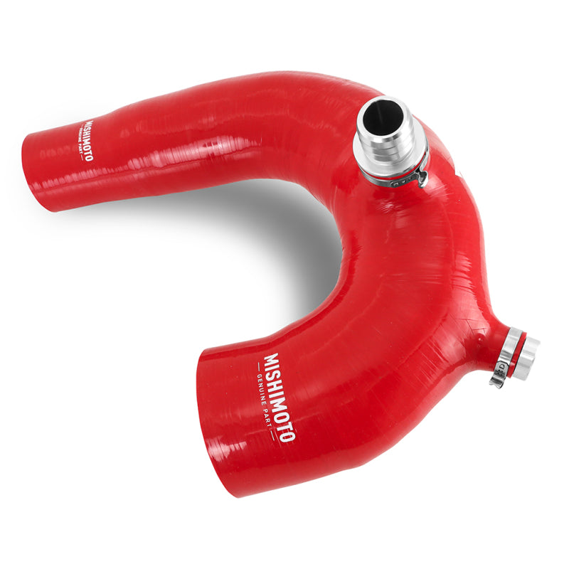 Mishimoto 2016+ Polaris RZR XP Turbo Silicone Intake J-Tube - Red - DTX Performance