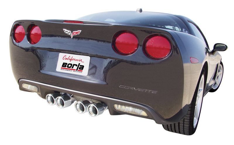 Borla 05-08 Chevy Corvette Coupe/Conv 6.0L/8cyl 6.2L/8cyl 6spd AT/MT RWD X Pipe - DTX Performance