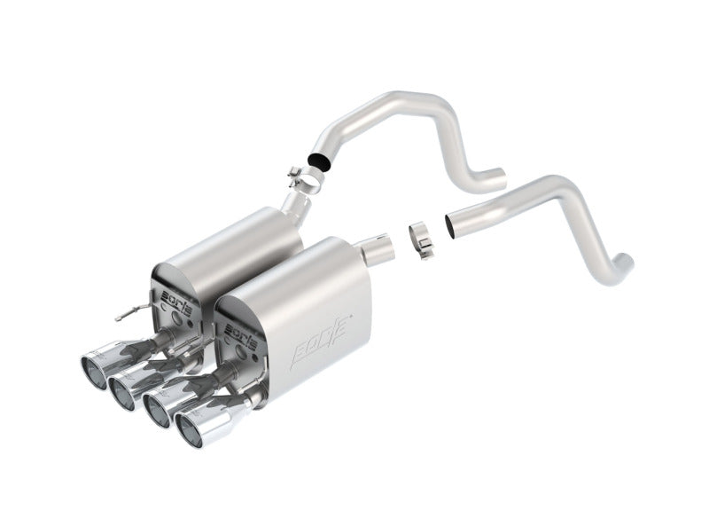 Borla 05-08 Corvette Coupe/Conv 6.0L/6.2L 8cyl 6spd RWD Touring SS Exhaust (rear section only) - DTX Performance