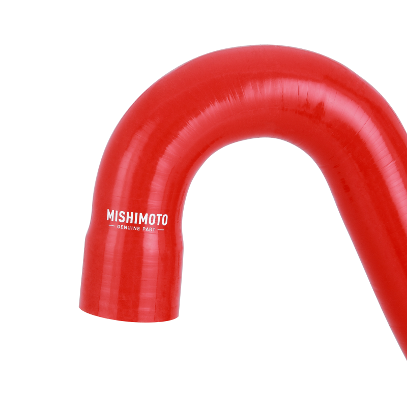 Mishimoto 2015+ Ford Mustang GT Silicone Lower Radiator Hose - Red - DTX Performance