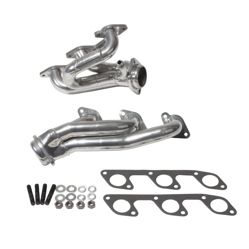 BBK 05-10 Mustang 4.0 V6 Shorty Tuned Length Exhaust Headers - 1-5/8 Silver Ceramic - DTX Performance