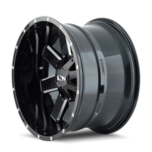 Load image into Gallery viewer, ION Type 141 17x9 / 6x120 BP / 18mm Offset / 78.1mm Hub Gloss Black Milled Wheel - DTX Performance