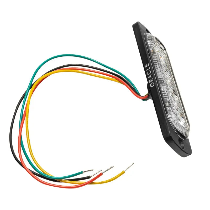 Oracle 4 LED Slim Strobe - Amber - DTX Performance