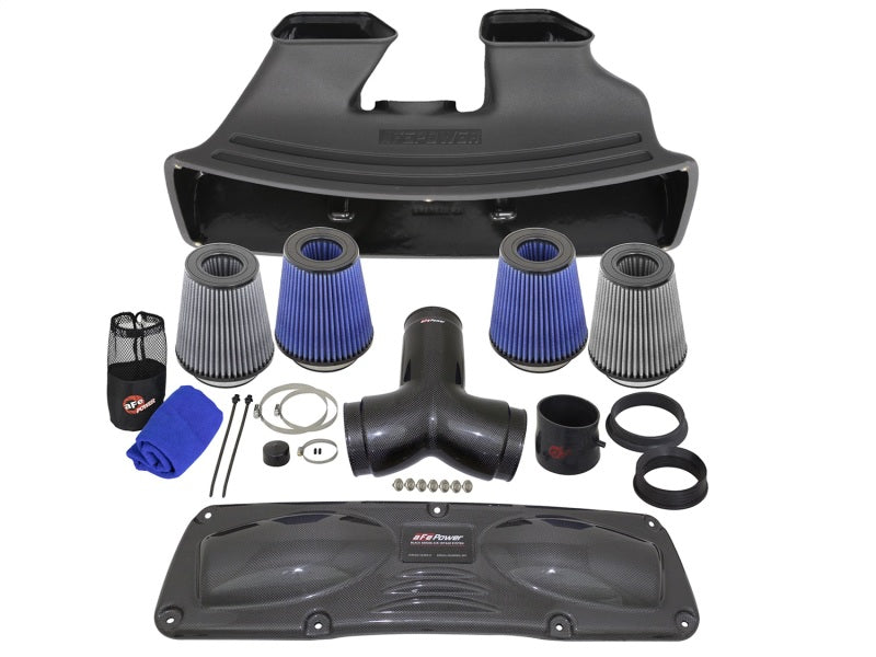 aFe Black Series Cold Air Intake 12-15 Porsche Carrera/Carrera S 3.4L/3.8L - DTX Performance