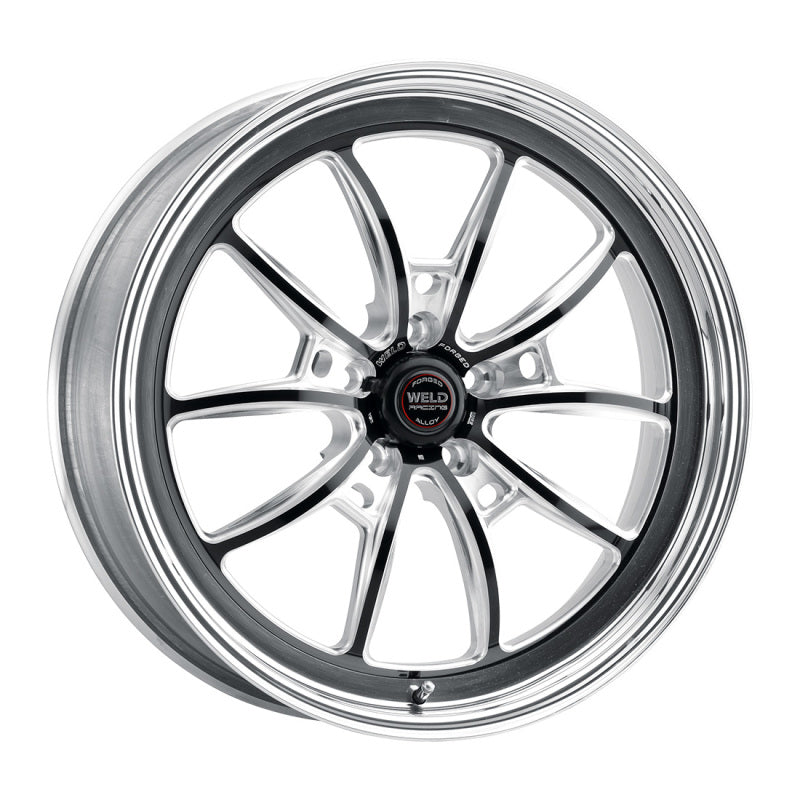 Weld S80 18x10 / 5x115 BP / 6.6in BS Black Wheel (High Pad) - Non-Beadlock - DTX Performance