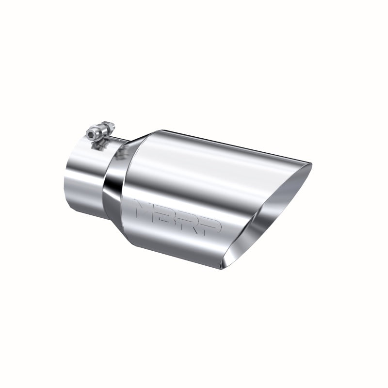 MBRP Universal Tip 6 O.D. Dual Wall Angled 4 inlet 12 length - DTX Performance