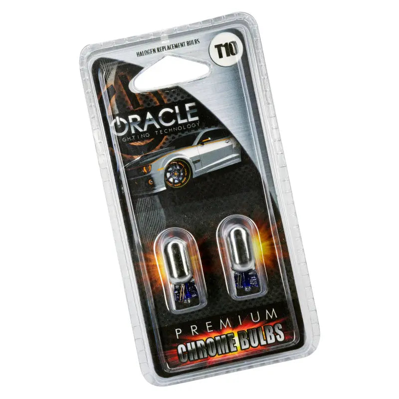 Oracle T10 Chrome Bulbs (Pair) - Amber - DTX Performance