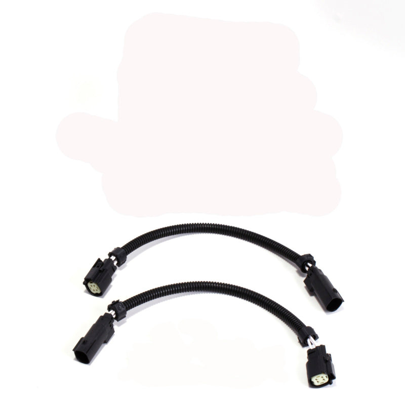 BBK 2015 Mustang GT V6 6-Pin Front O2 Sensor Wire Harness Extensions 12 (pair) - DTX Performance