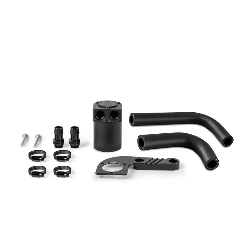 Mishimoto 15-20 BMW F8X M3/M4 Baffled Oil Catch Can - Black Sapphire - DTX Performance