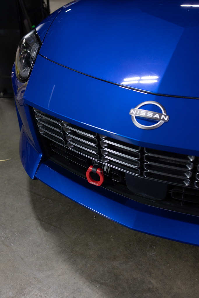 Mishimoto 2023+ Nissan Z Tow Hook (Front) Red - DTX Performance